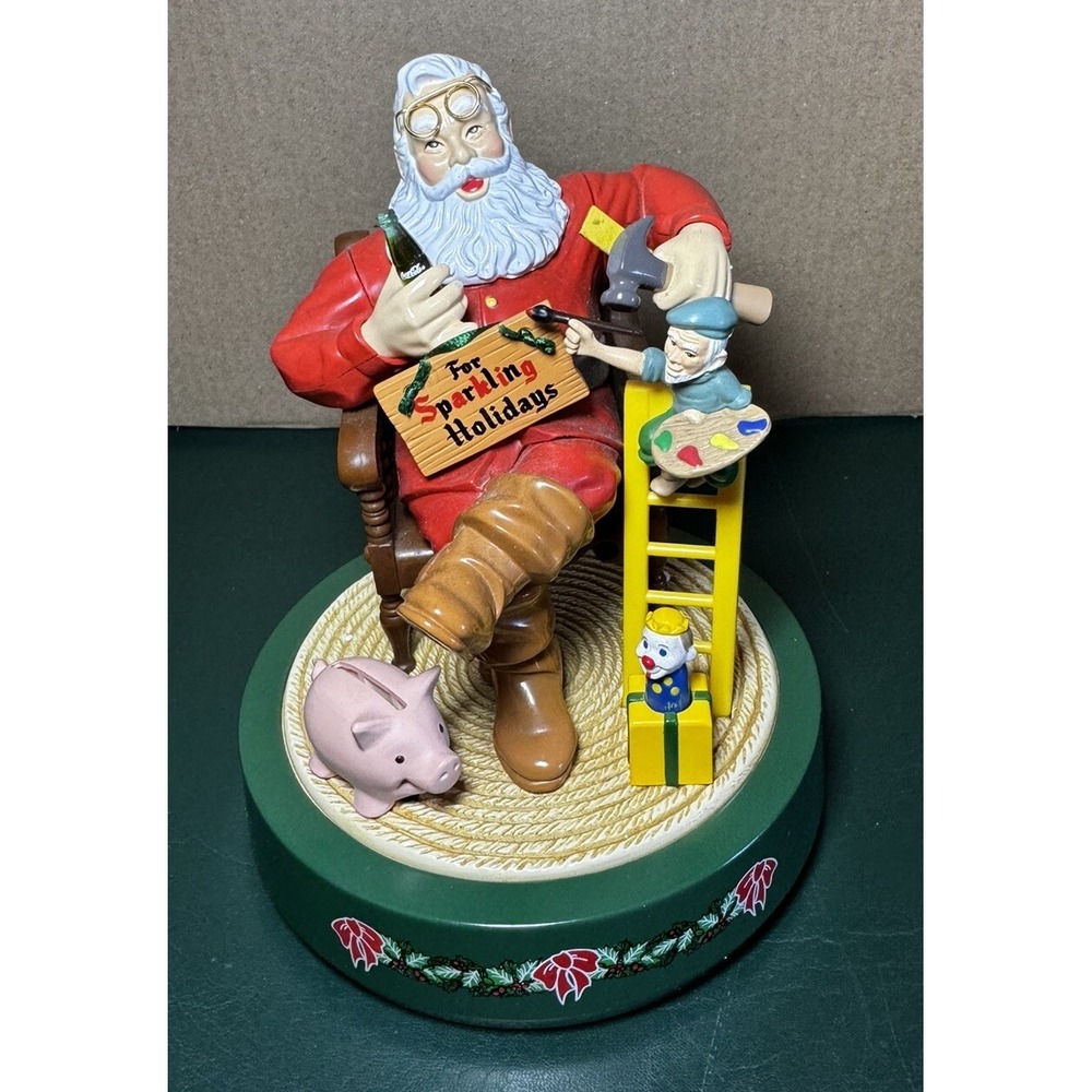 Coca‎ Cola Santa Claus Mechanical Bank 2nd in Series By ERTL 1994 - Picture 2 of 9